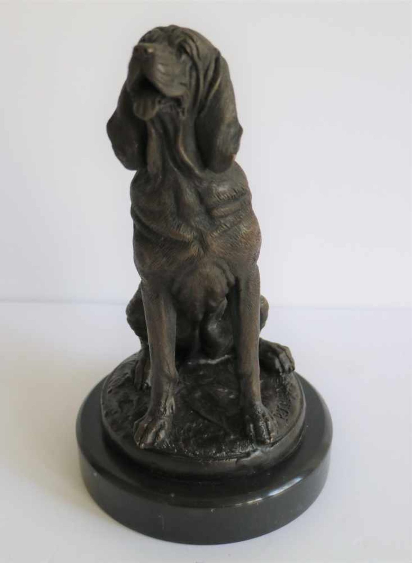 Pierre-Jules MÈNE (1810-1879) bronze Seated dog H 24 cm