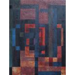Carlo DE ROOVER (1900-1986) oil on canvas Composition signed 81 x 61 cm