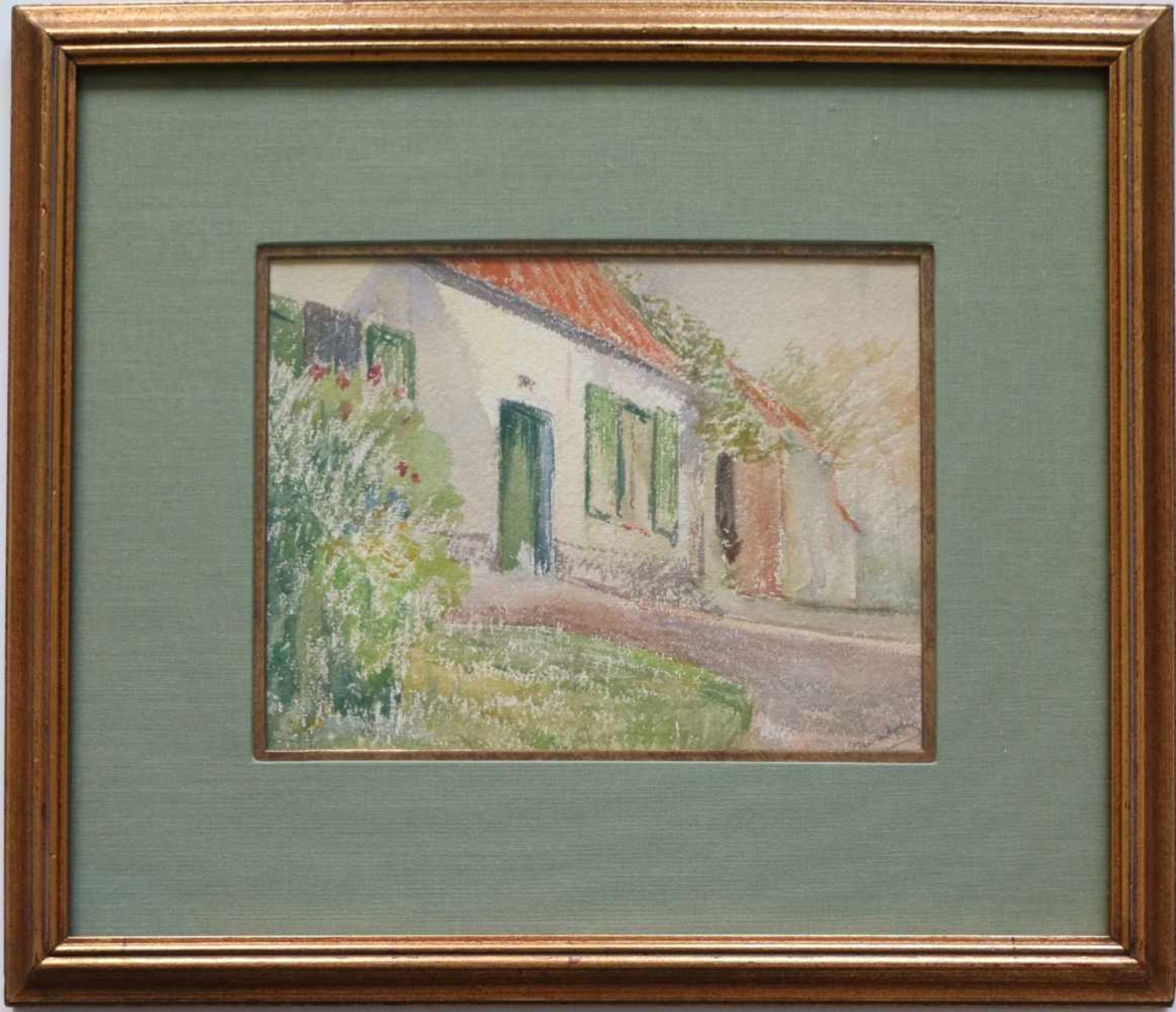 Guillaume MONTOBIO (1883-1962) watercolor - Bild 2 aus 3