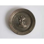 Silver medal Société de pharmacie Antwerp 1858, unique edition dia 6,5 cm