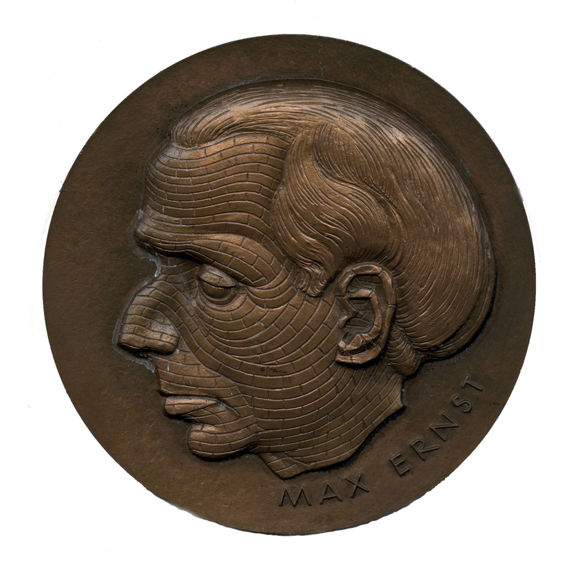 Hans BELLMER, d’après (1902-1975). Max Ernst, 1973. Médaille en cuivre de la [...]