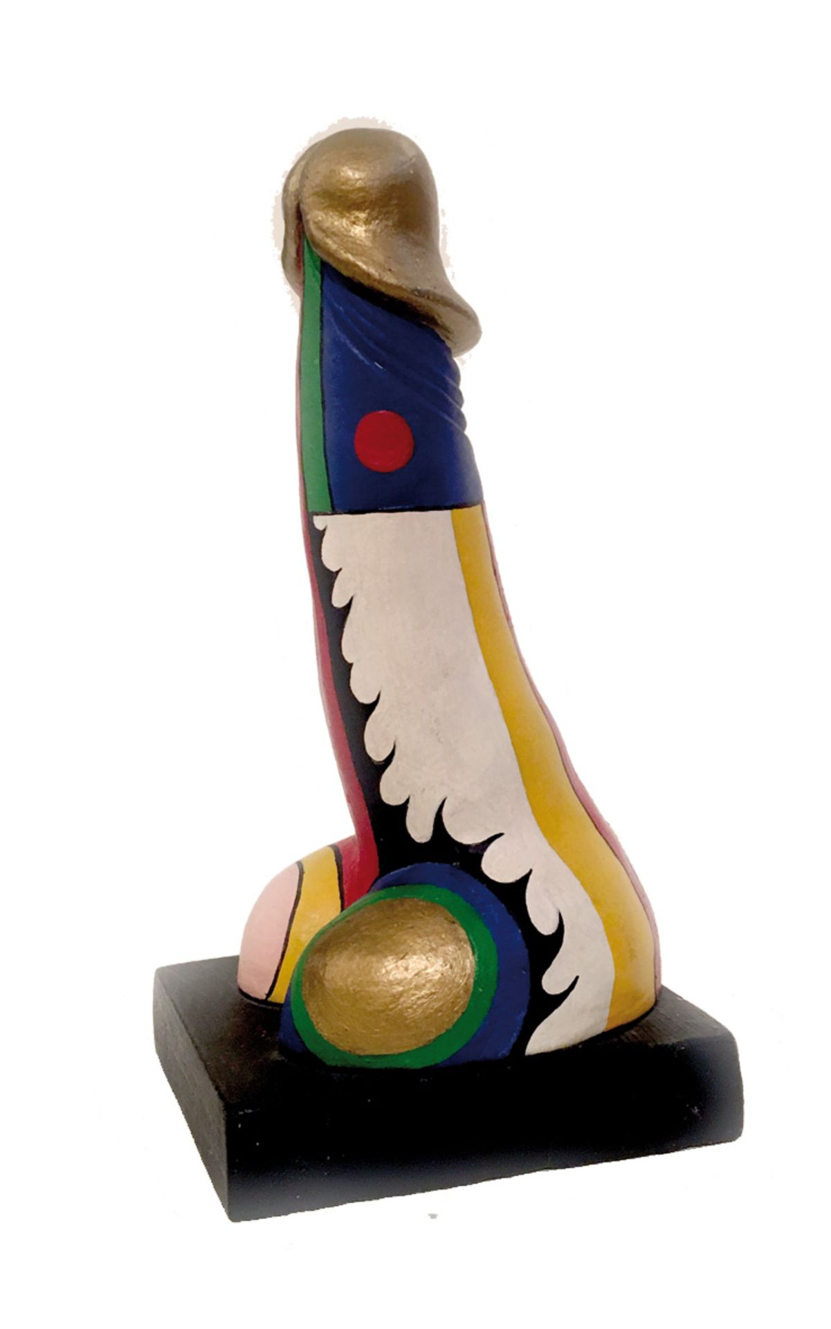 Ildiko NAGY (née en Hongrie en 1981). Phallos, 1992 [vers 2010]. Sculpture en bois [...]