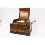 Circa 1870 Paper Roll Organette - English Automatic Seraphone