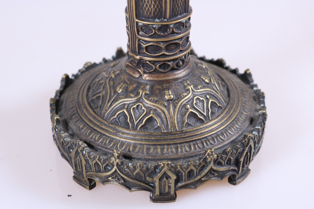 Early 19th Century Brass Telescopic Fan Holder - Image 3 of 11