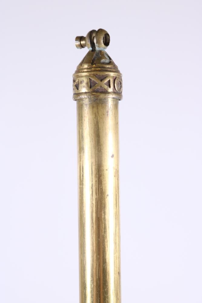 Early 19th Century Brass Telescopic Fan Holder - Image 5 of 11