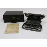 Tiny Corona Special Folding Typewriter 1915