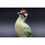 Large Karl Ens Porcelain Woodpecker Model Number 7527