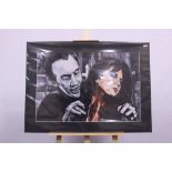 Christopher Lee Limited Edition Print 10 of 95