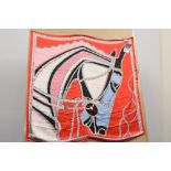 Hermes Silk Scarf