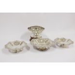 3 Large Silver Plated Dishes & Viners Bowl with Strainer