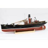 Mount Fleet Models Steam Drifter Radio Controlled Boat