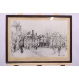 Signed Artwork by Bryan De Grineau of Marlborough College