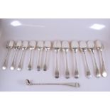Antique William Hutton Silver Plated Spoons & Forks 23 Pieces plus 2 W.R. Humphreys