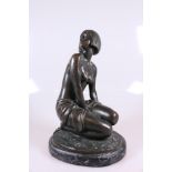 Art Deco Bronze Sculpture by A. Gennarelli