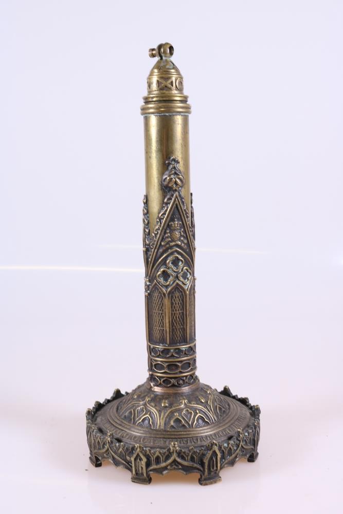 Early 19th Century Brass Telescopic Fan Holder