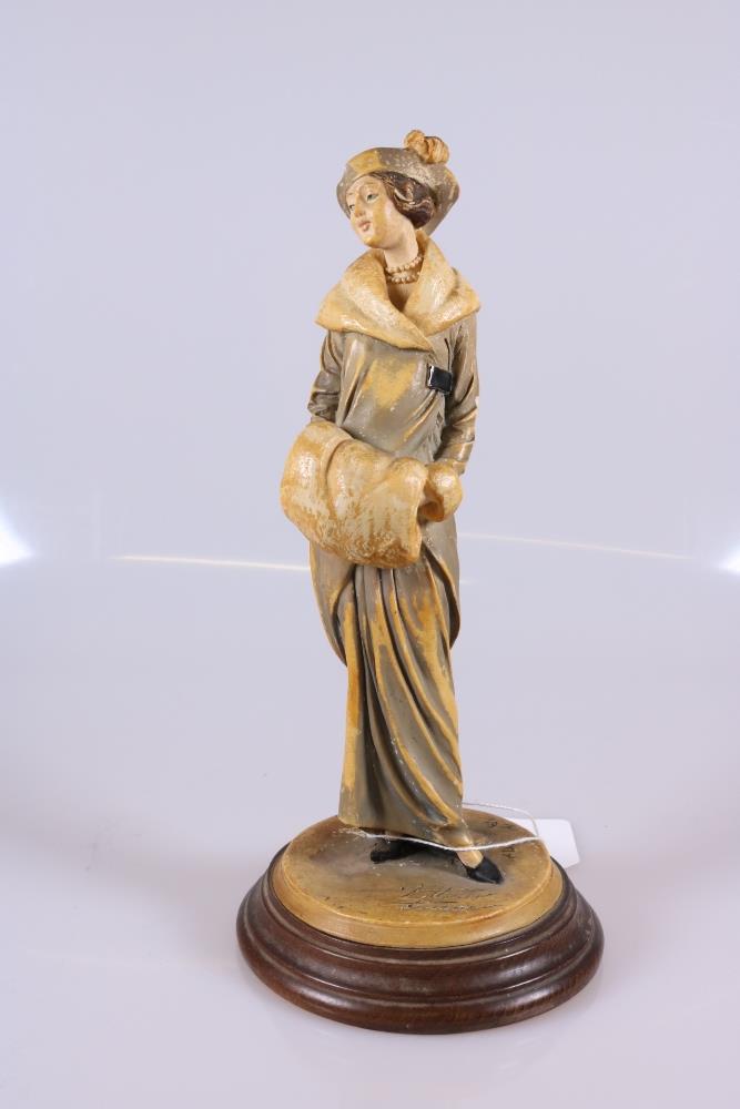 A "Costume Passion" ADL Figurine of a Lady with Signature
