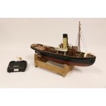 TID Type Tug Remote Controlled Steam Boat