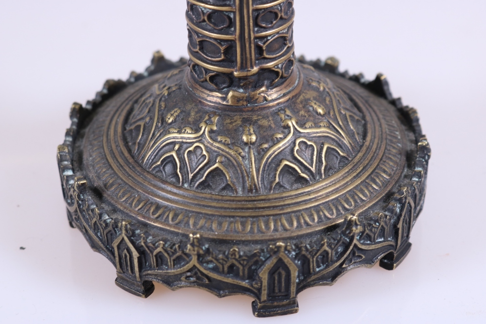 Early 19th Century Brass Telescopic Fan Holder - Image 6 of 11