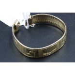 A 14ct Gold Bracelet
