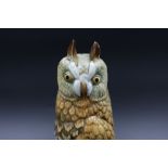 Large Karl Ens Owl Porcelain Model Number 7576