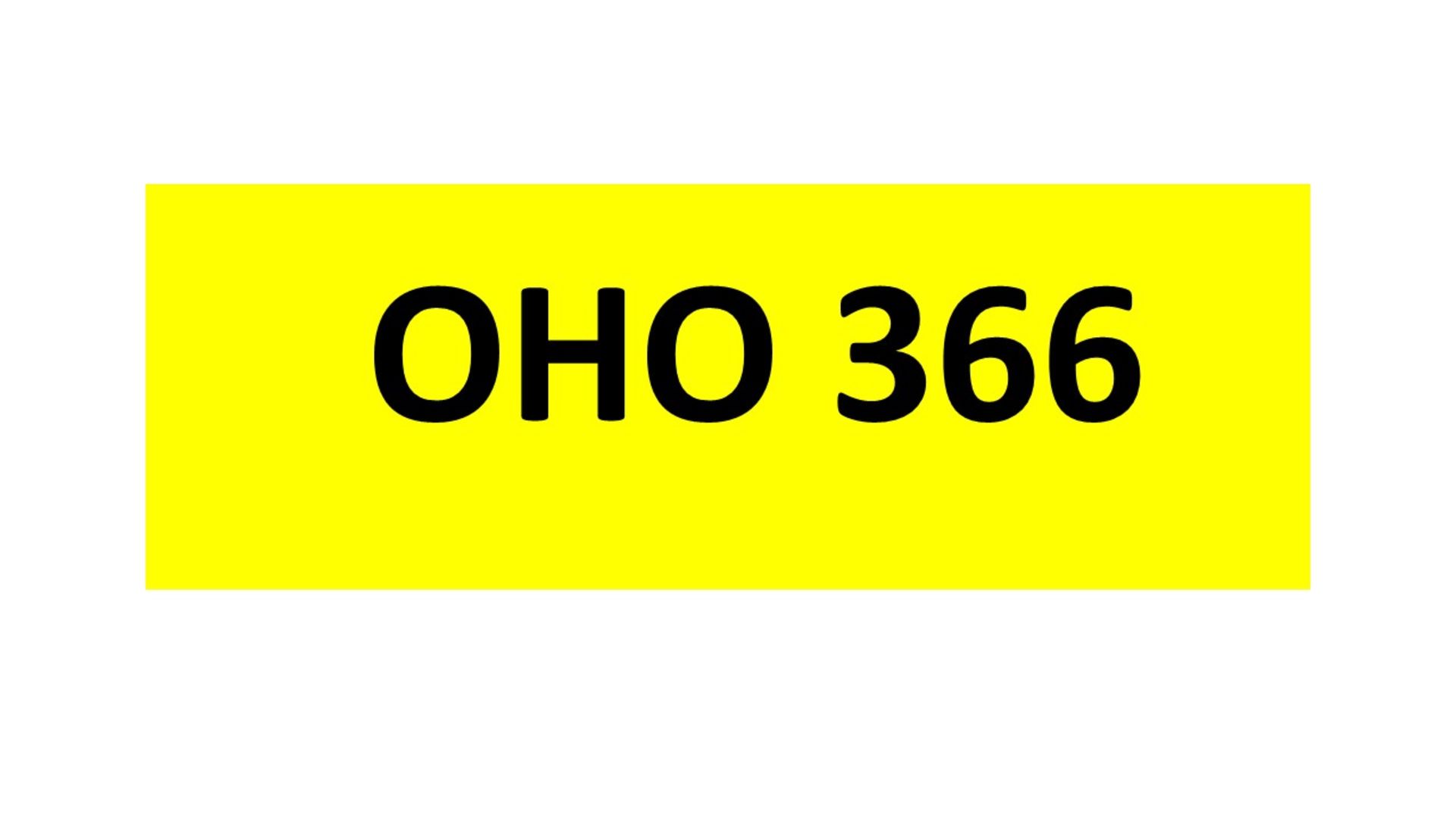 Registration - OHO 366