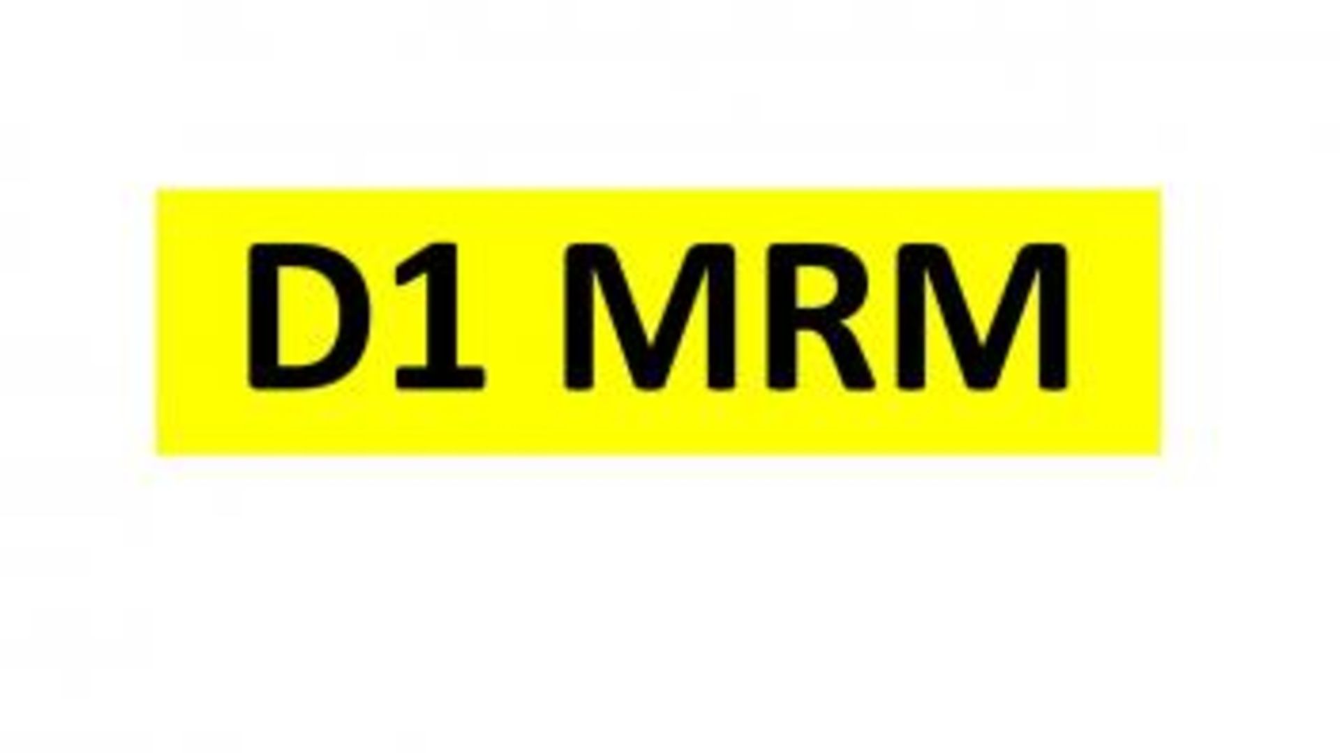 Registration - D1 MRM