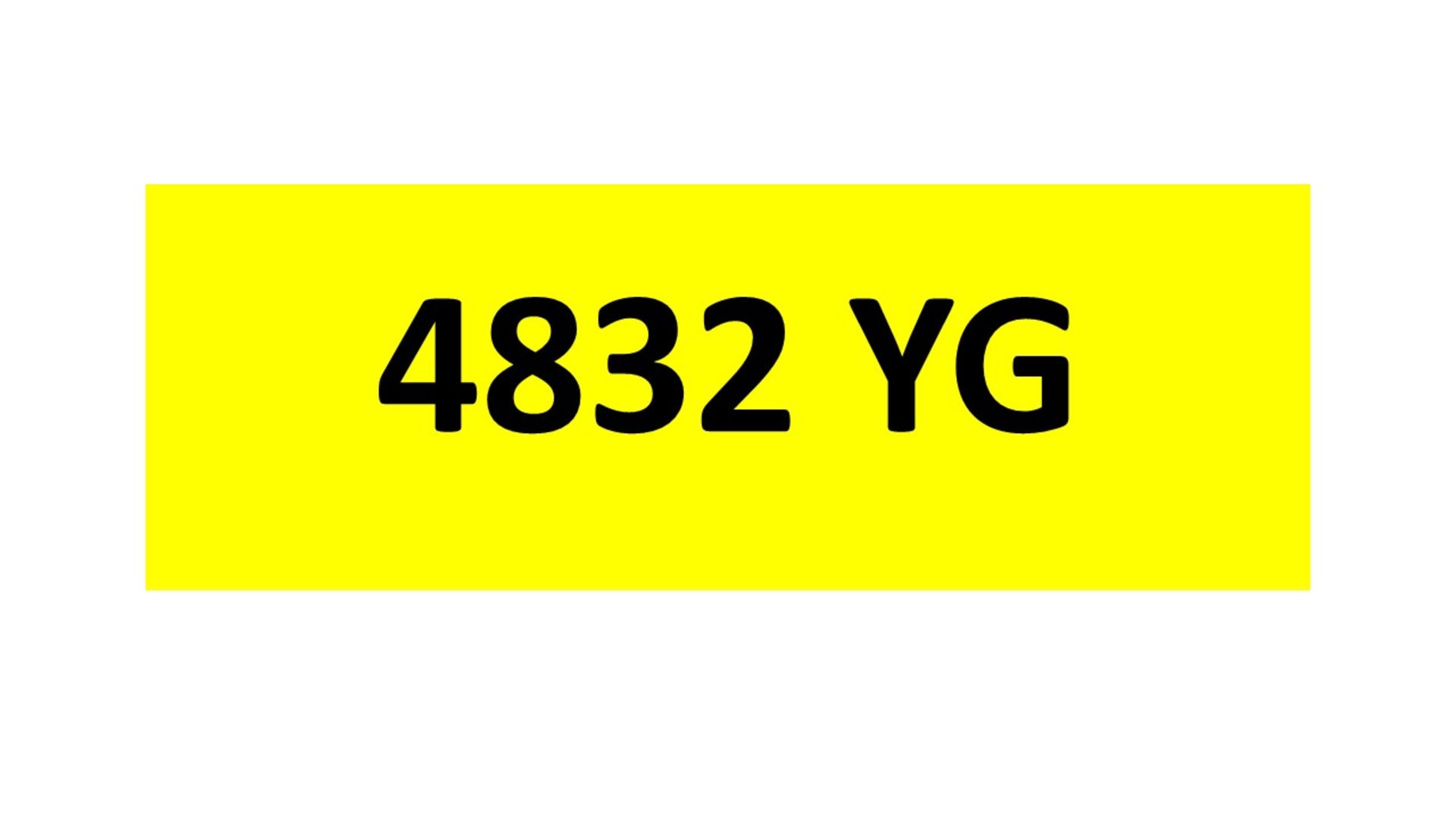 Registration - 4832 YG
