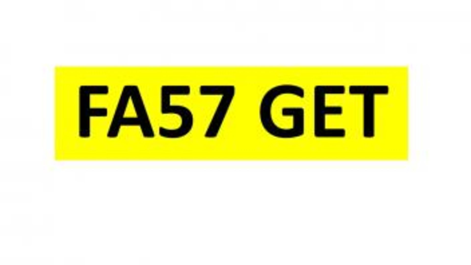 Registration - FA57 GET