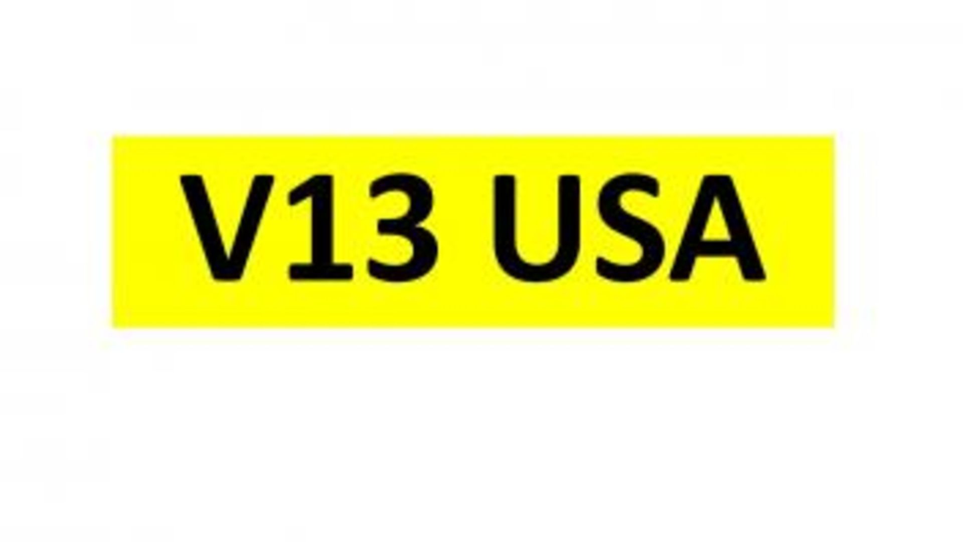 Registration - V13 USA