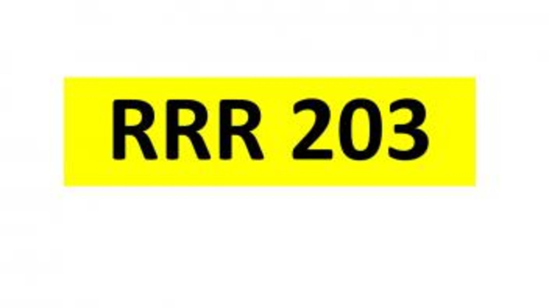 Registration - RRR 203