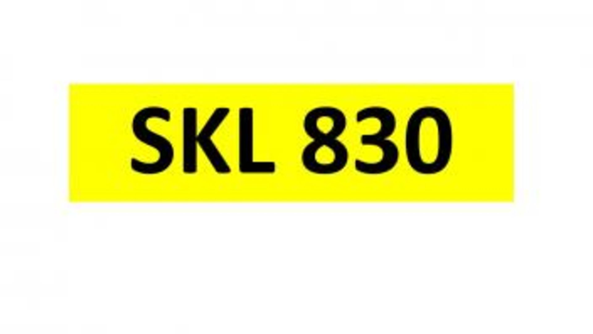 Registration - SKL 830