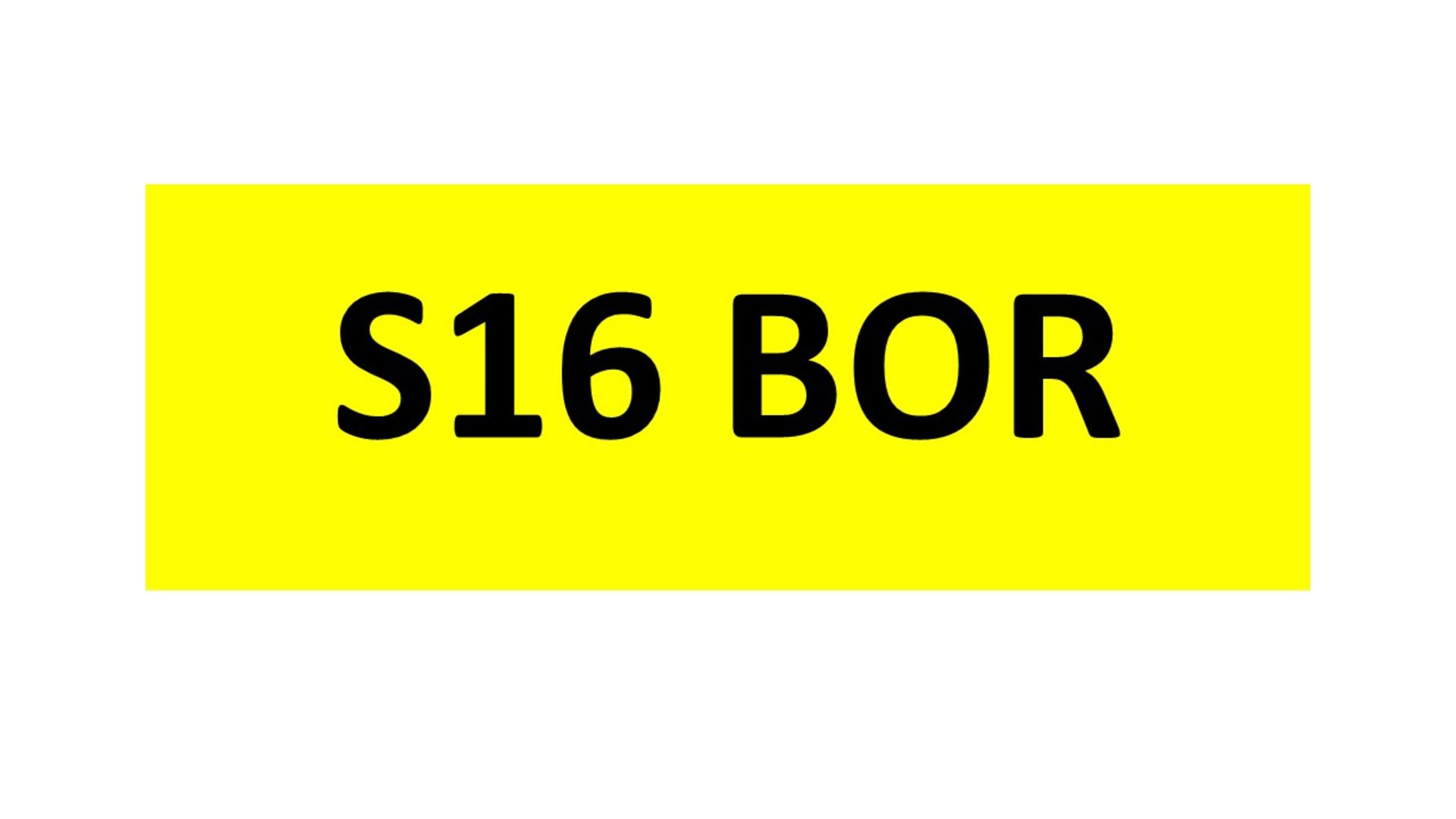 Registration - S16 BOR