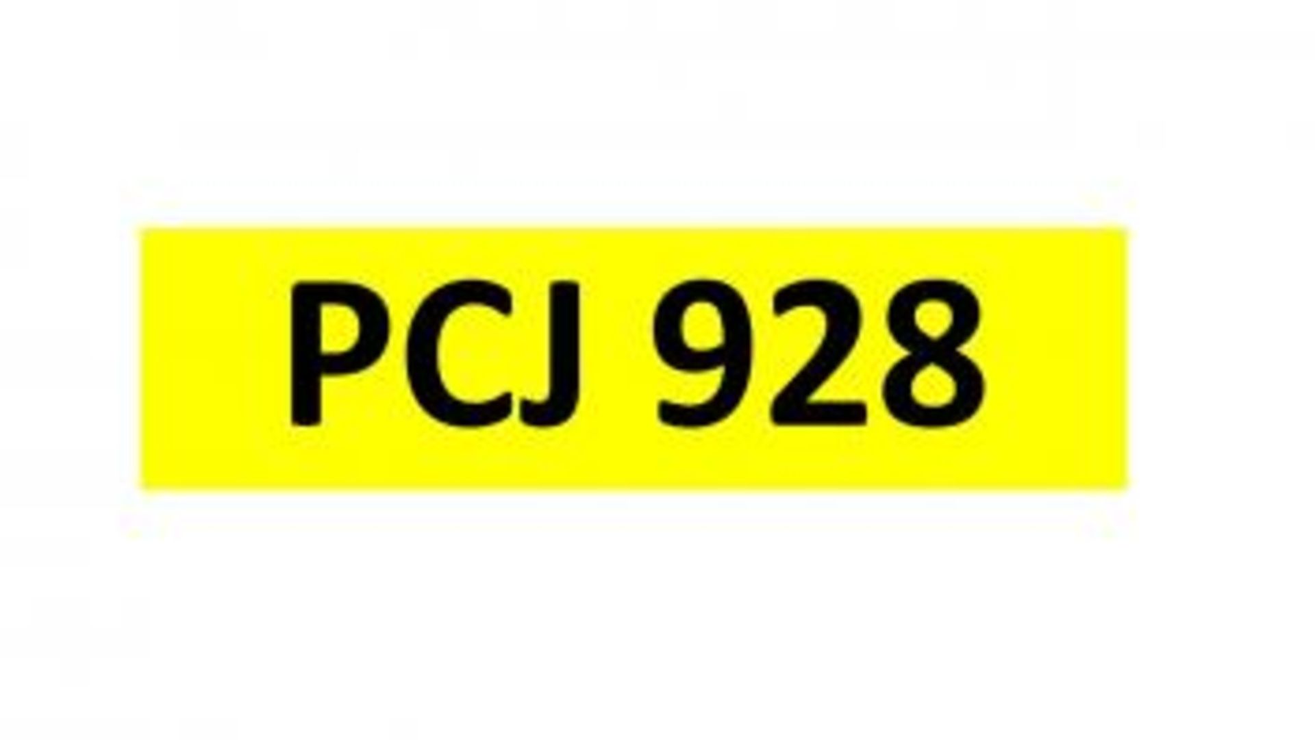 Registration - PCJ 928