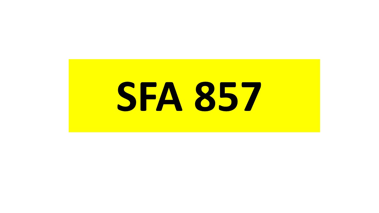 Registration - SFA 857