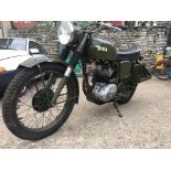 1967 BSA B40 WD