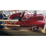 Fire Engine Pedal Car