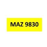 Registration on Retention - MAZ 9830