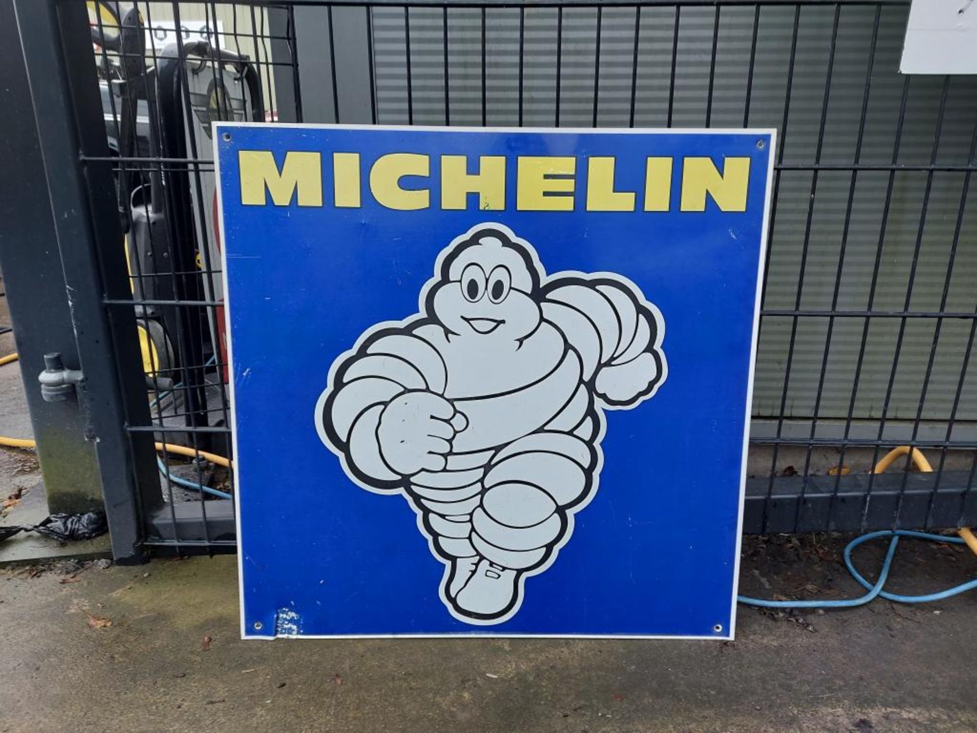 Michelin Running Man Tin Sign
