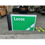 New Old Stock Lucas Double Sided Lightbox