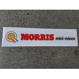 Ex. Goodwood Plastic Display sign BMC Morris Mini Minor