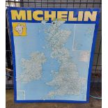 Michelin Map Tin Sign