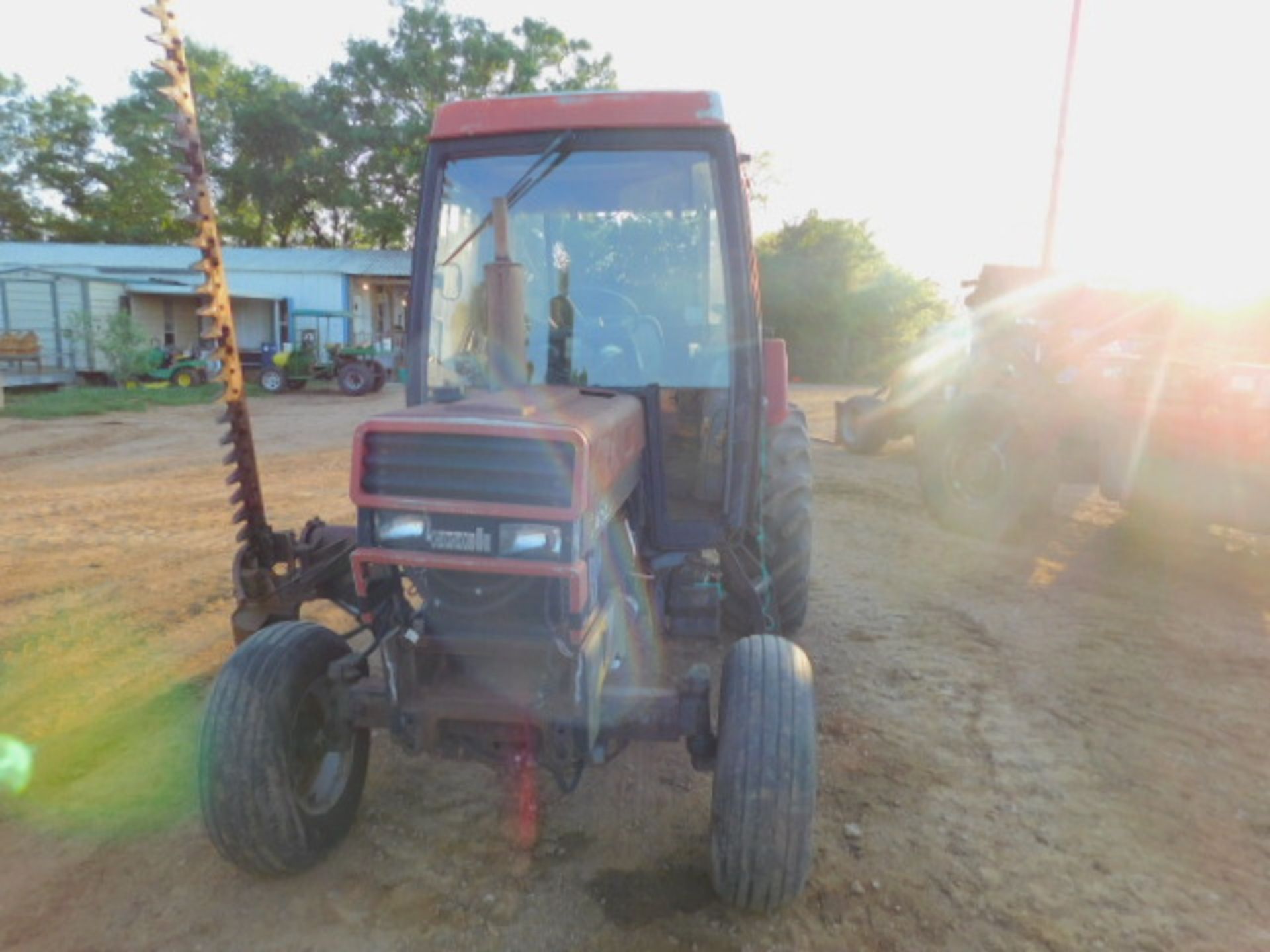 685 CASE IH CAB TRACTOR w/ MOWER ATTACHMENT ON SIDE - Image 2 of 8