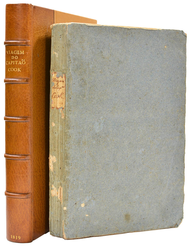 Captain Cook, Viagem do Capitano Cook, first edition, Lisbon 1819.