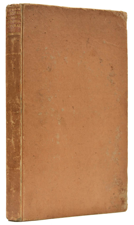 Cook.- J.R. Forster, Enchiridion, first edition, Halle 1788.