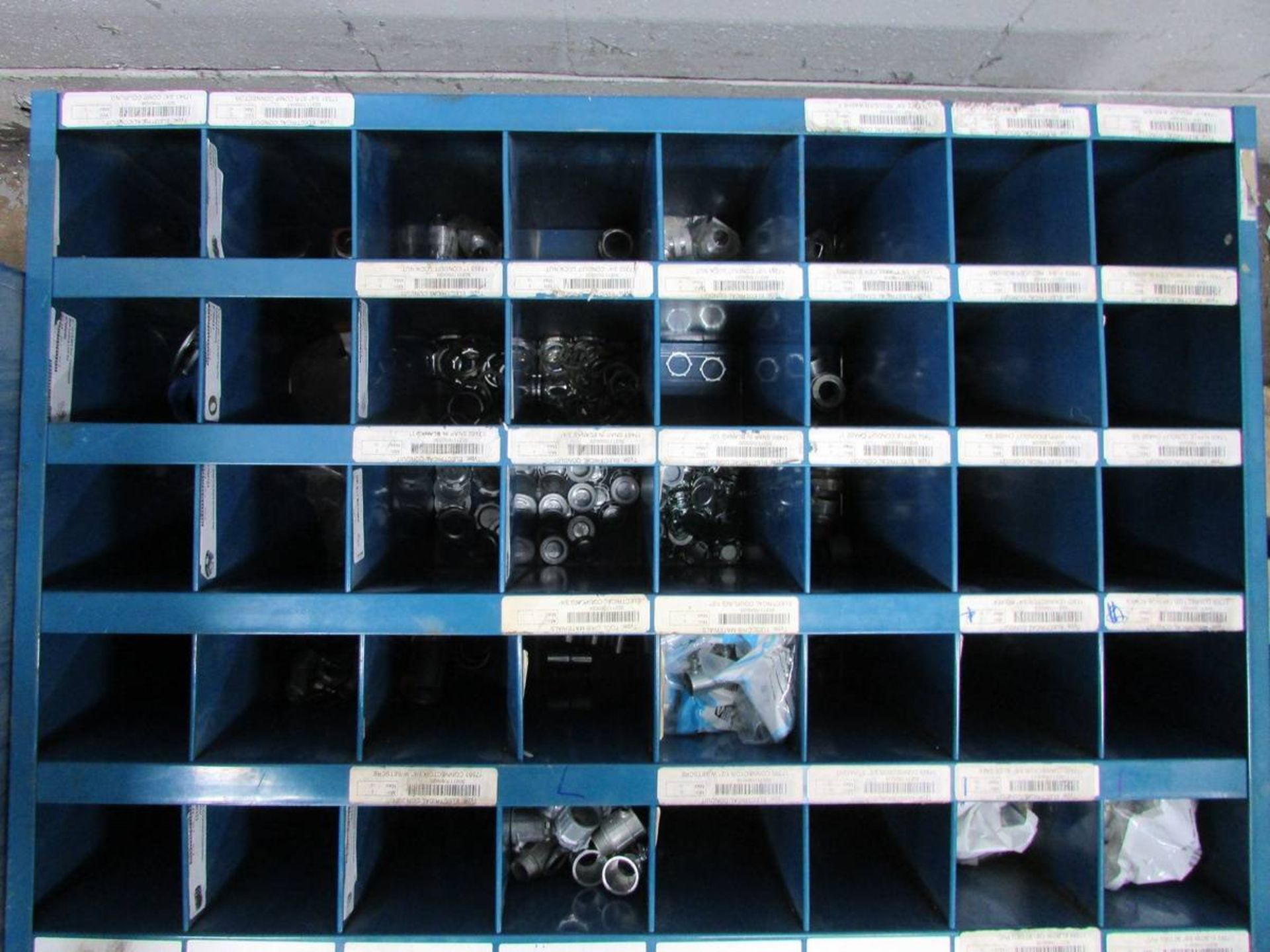 Bowman Bolt Bins with Assorted Conduit Fittings - Image 5 of 13