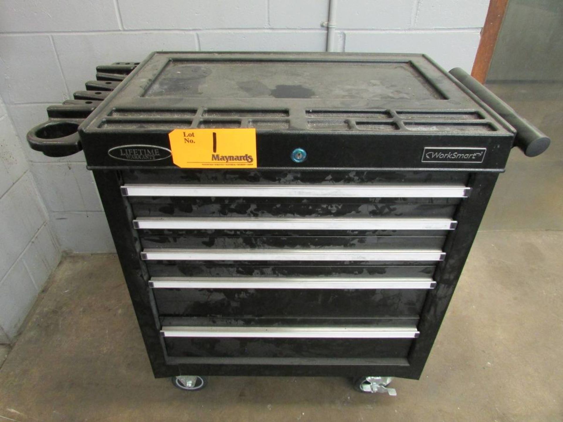 Work Smart 5-Drawer Rolling Toolbox - Image 2 of 5