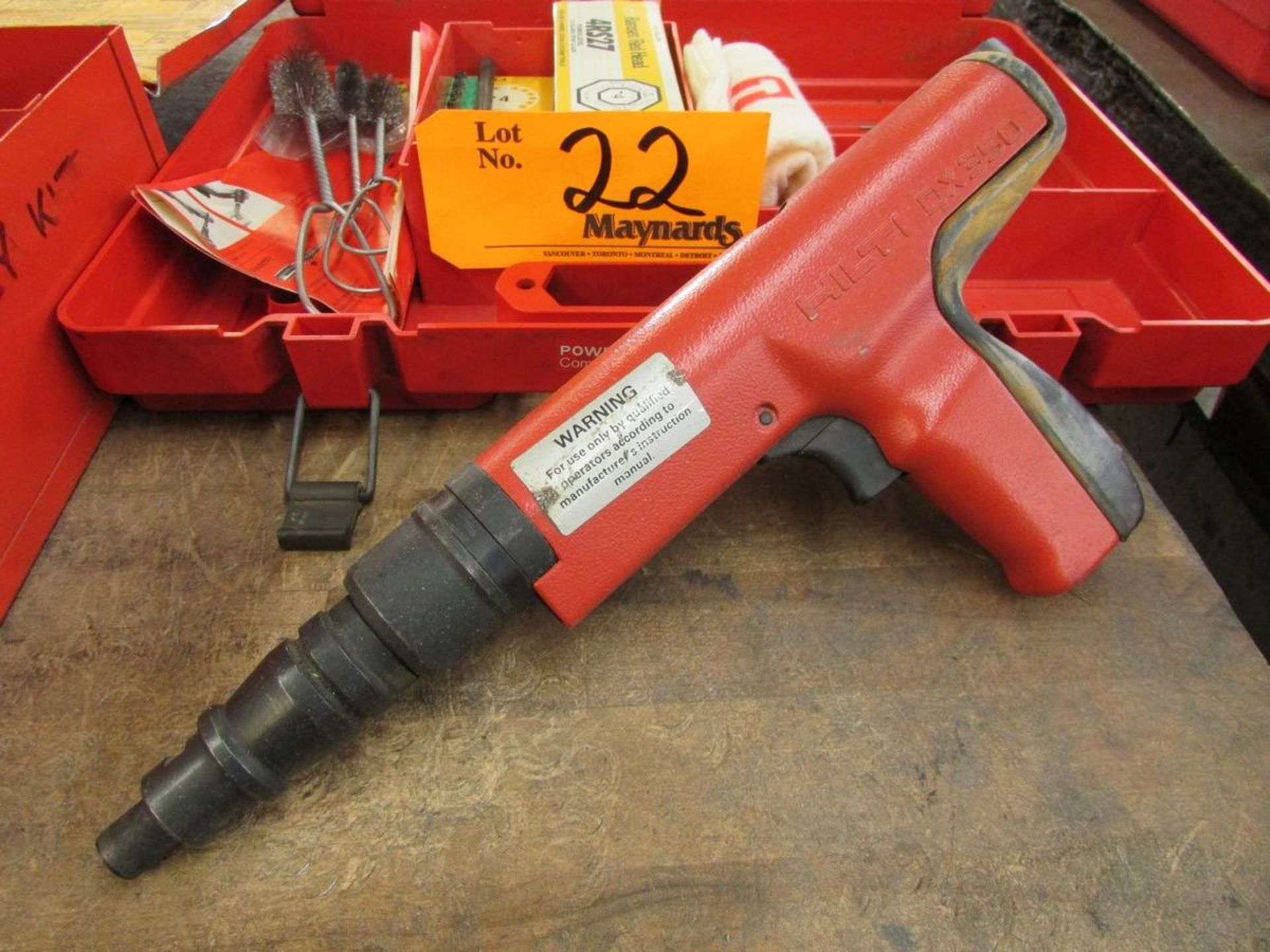 Hilti DX350 Powder Actuated Fastening Tool - Image 3 of 6