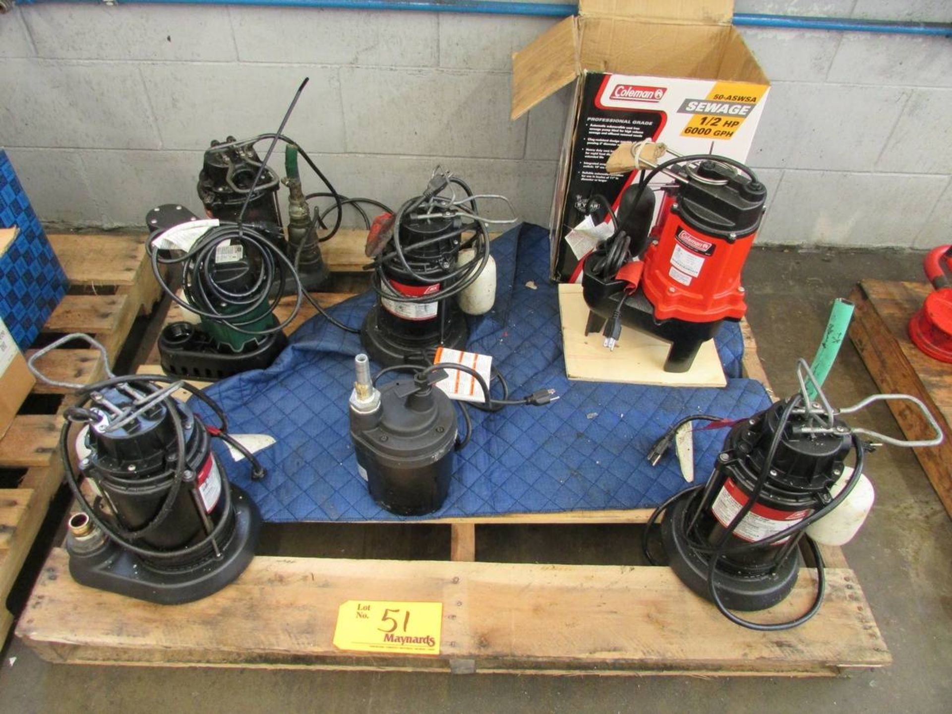 Assorted Submersible Pumps