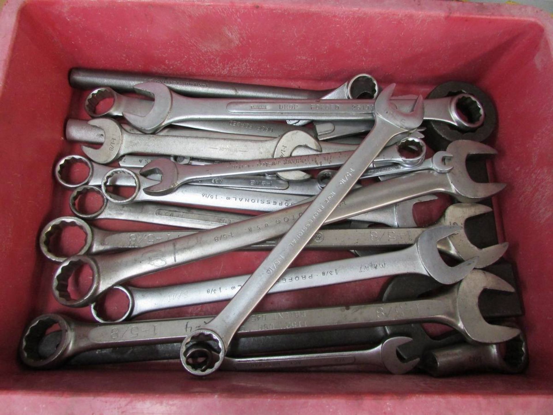 Bins of Assorted Metric and Standard Wrenches - Image 4 of 4