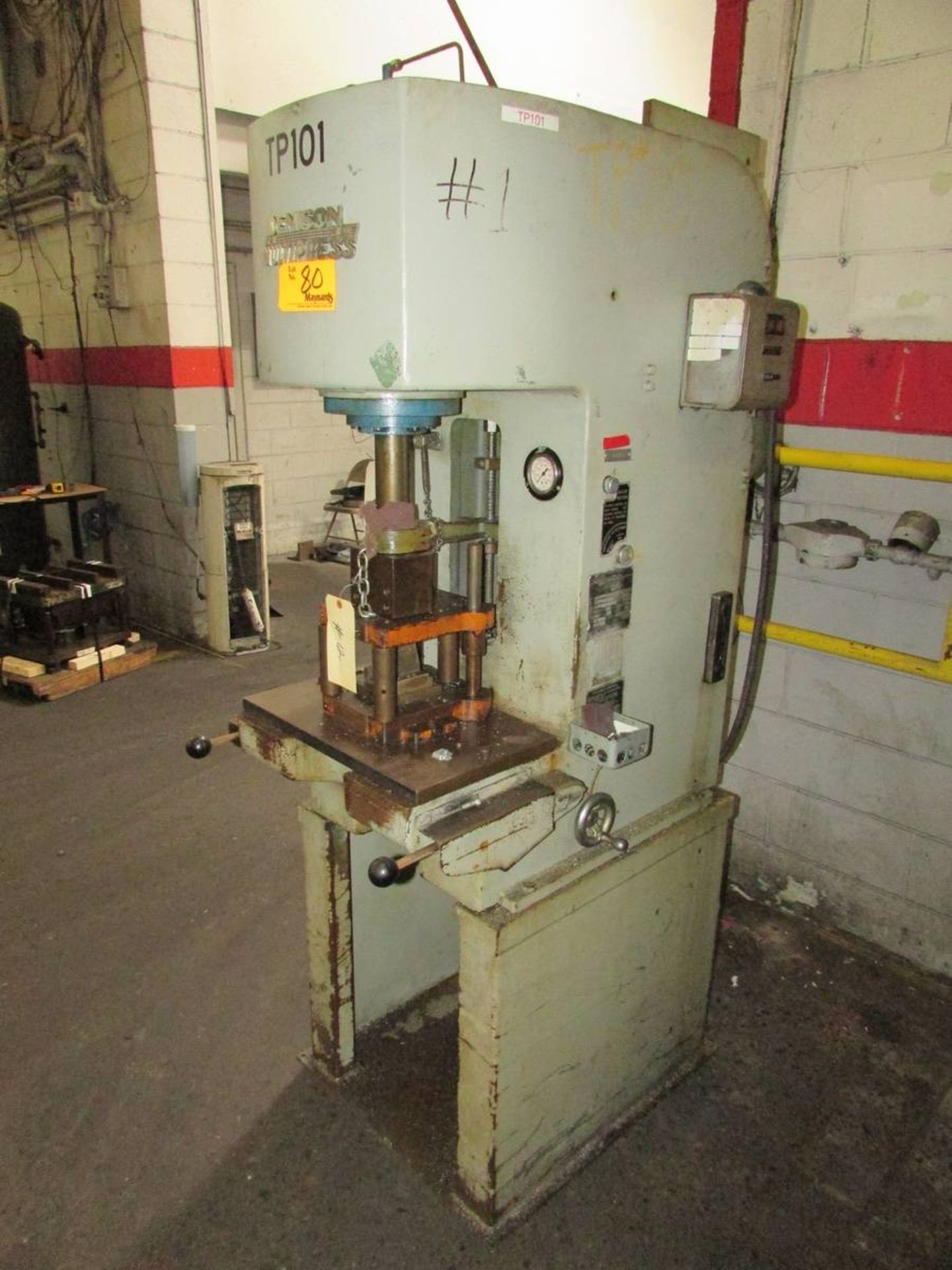 Denison Multipress S087LC261D267C221A59 8 Ton Hydraulic C-Frame Press - Image 3 of 8